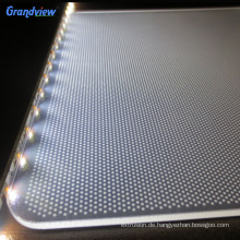 LED-Kantenleuchten-Lichtführung Panel